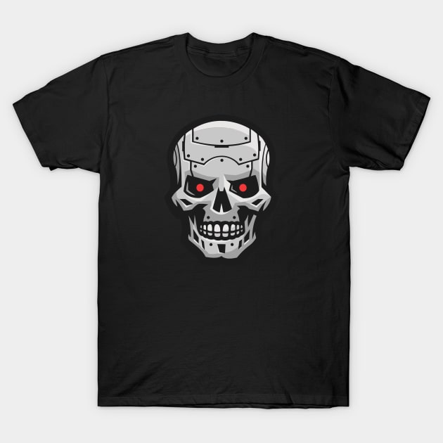 Killer Robot Cartoon T-Shirt by SLAG_Creative